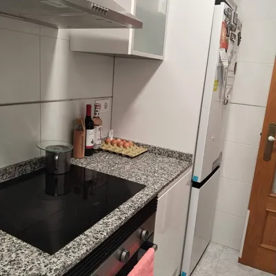 Cocina y frigorífico