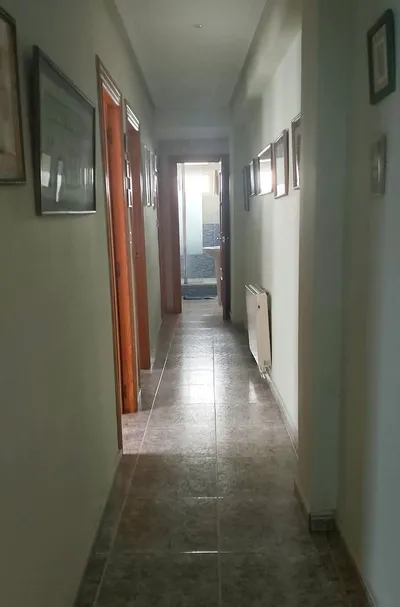 Pasillo hacia los dormitorios